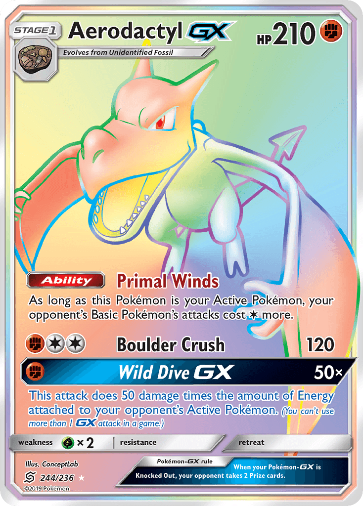 Aerodactyl-GX 244/236