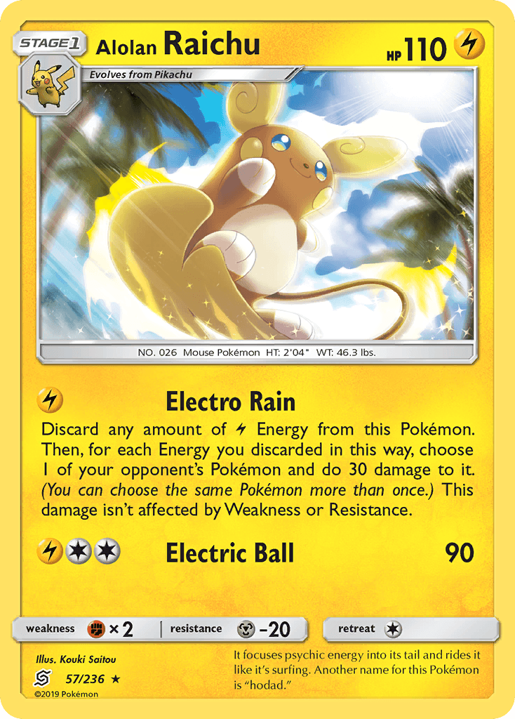 Alolan Raichu 57/236