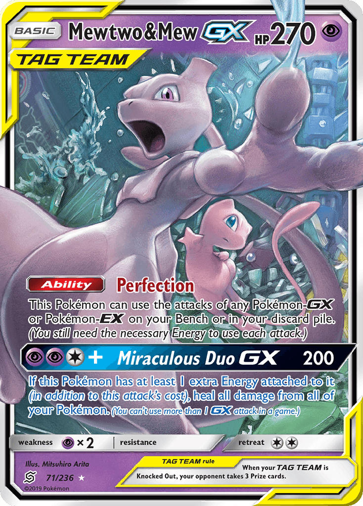 Mewtwo & Mew-GX 71/236