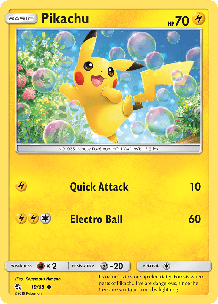 Pikachu 19/68