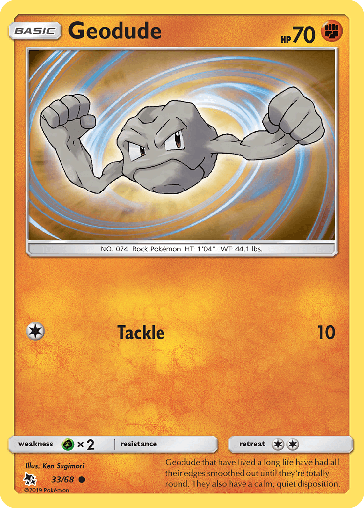 Geodude 33/68