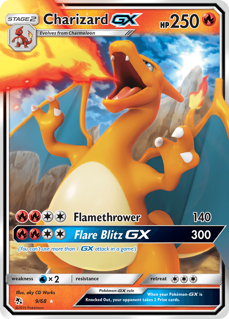 Charizard-GX 9/68