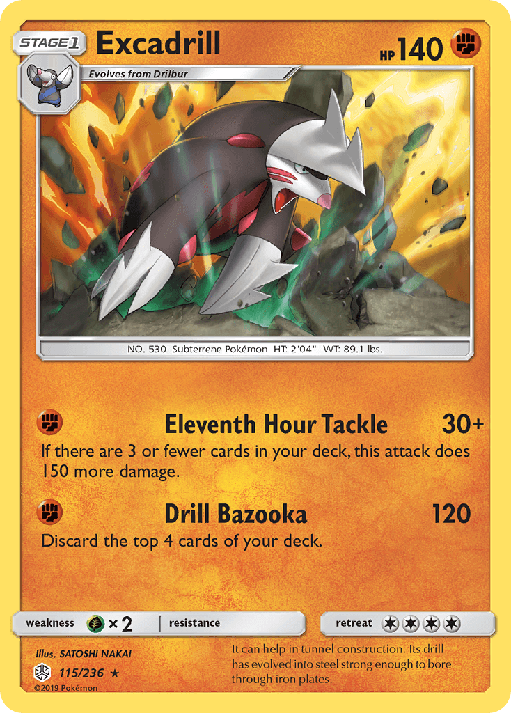 Excadrill 115/236