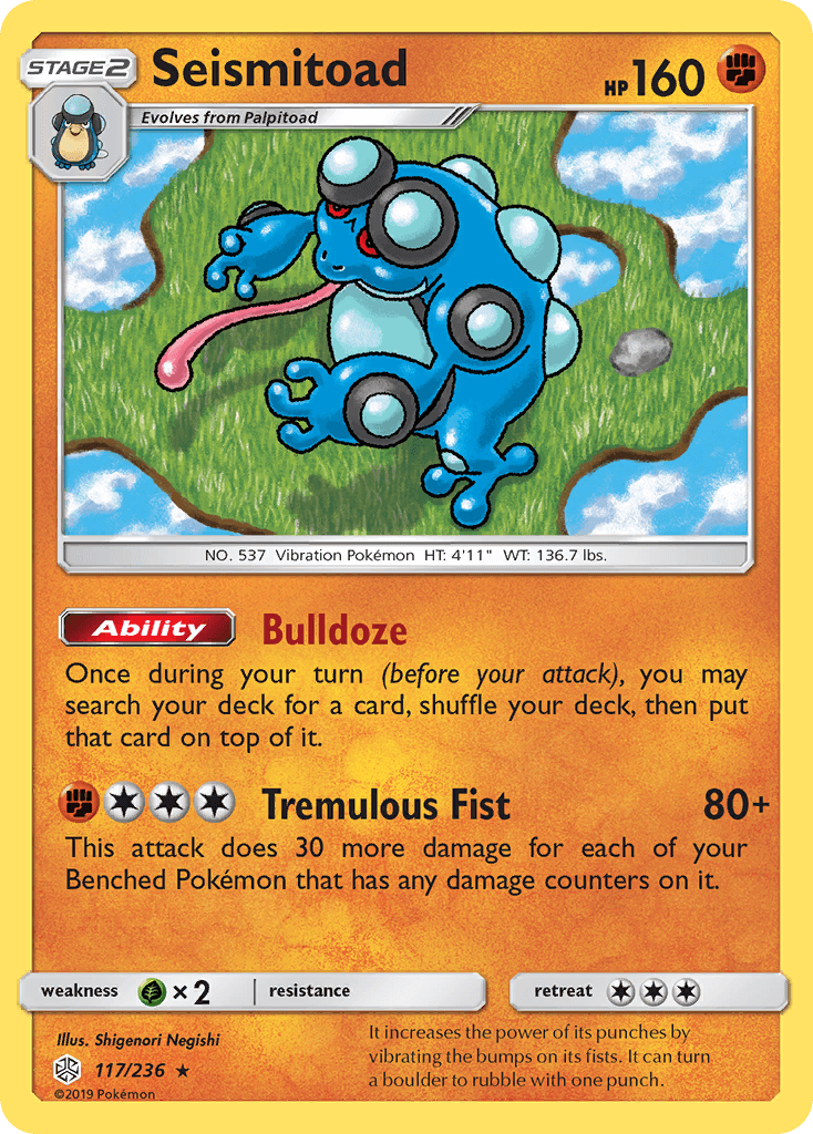 Seismitoad 117/236