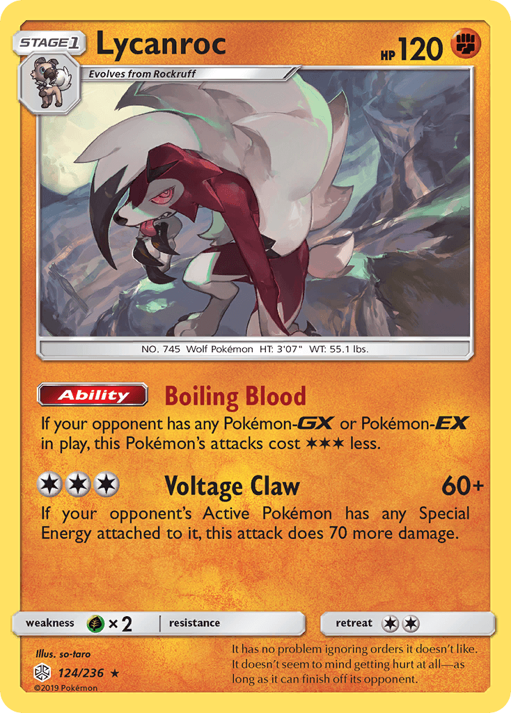 Lycanroc 124/236