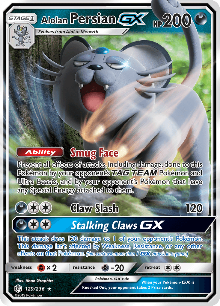 Alolan Persian-GX 129/236