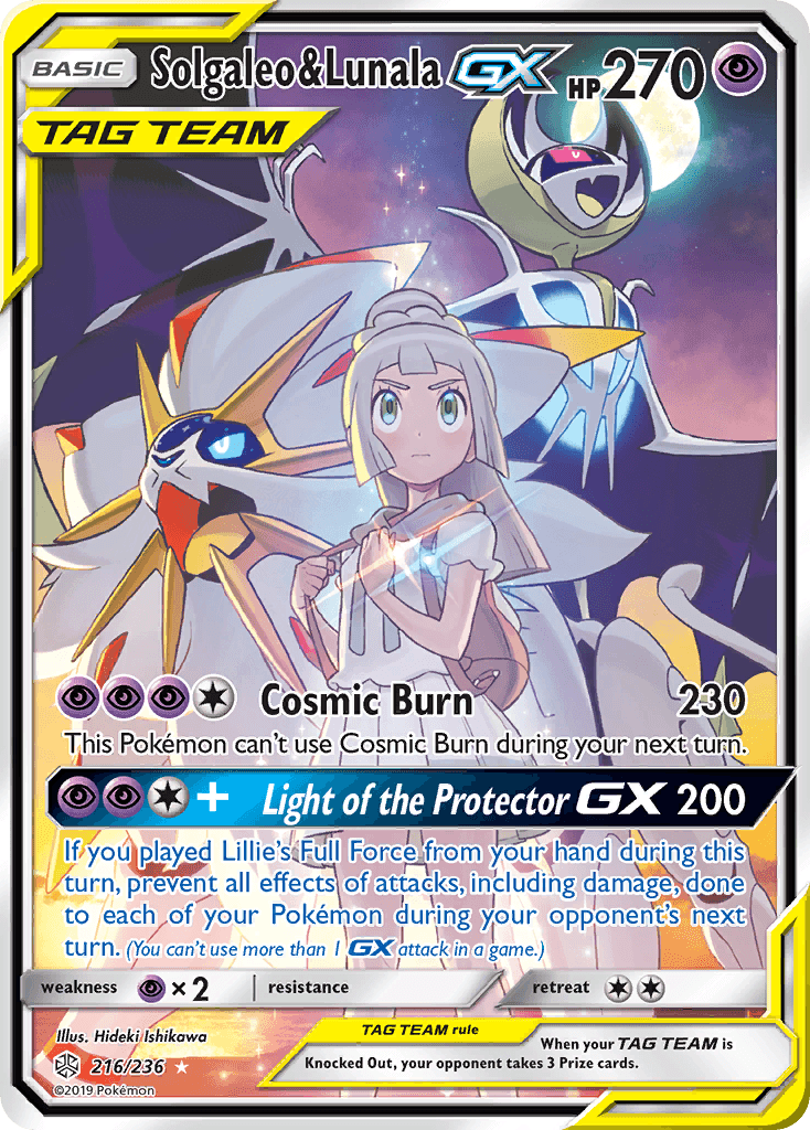 Solgaleo & Lunala-GX 216/236