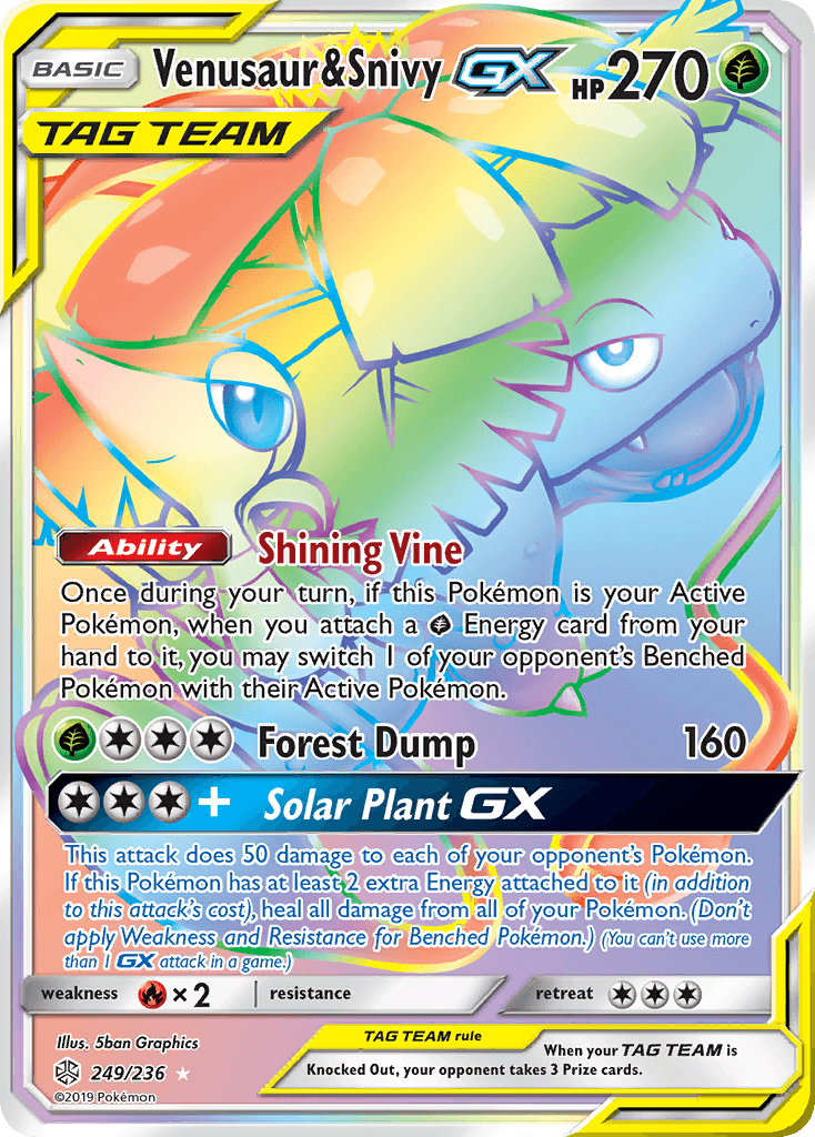 Venusaur & Snivy-GX 249/236