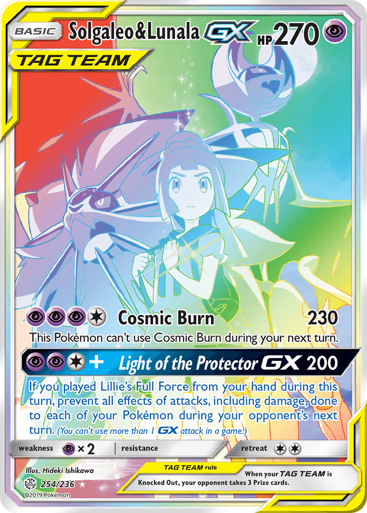 Solgaleo & Lunala-GX 254/236
