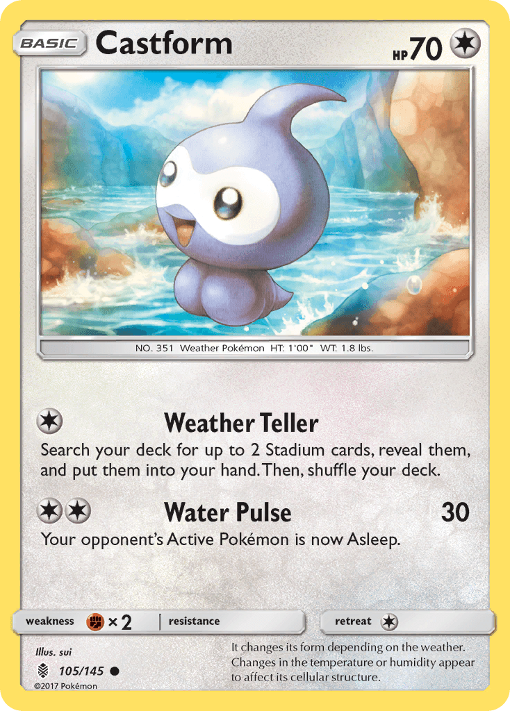 Castform 105/145