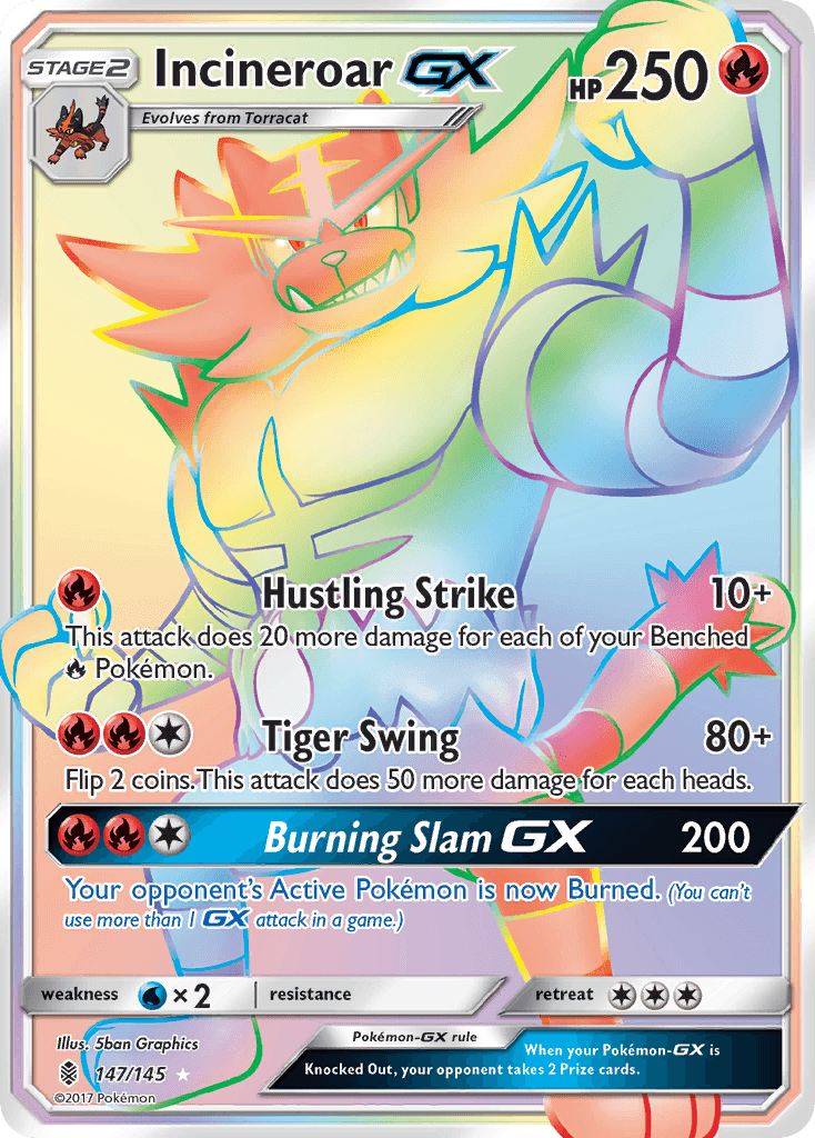 Incineroar-GX 147/145