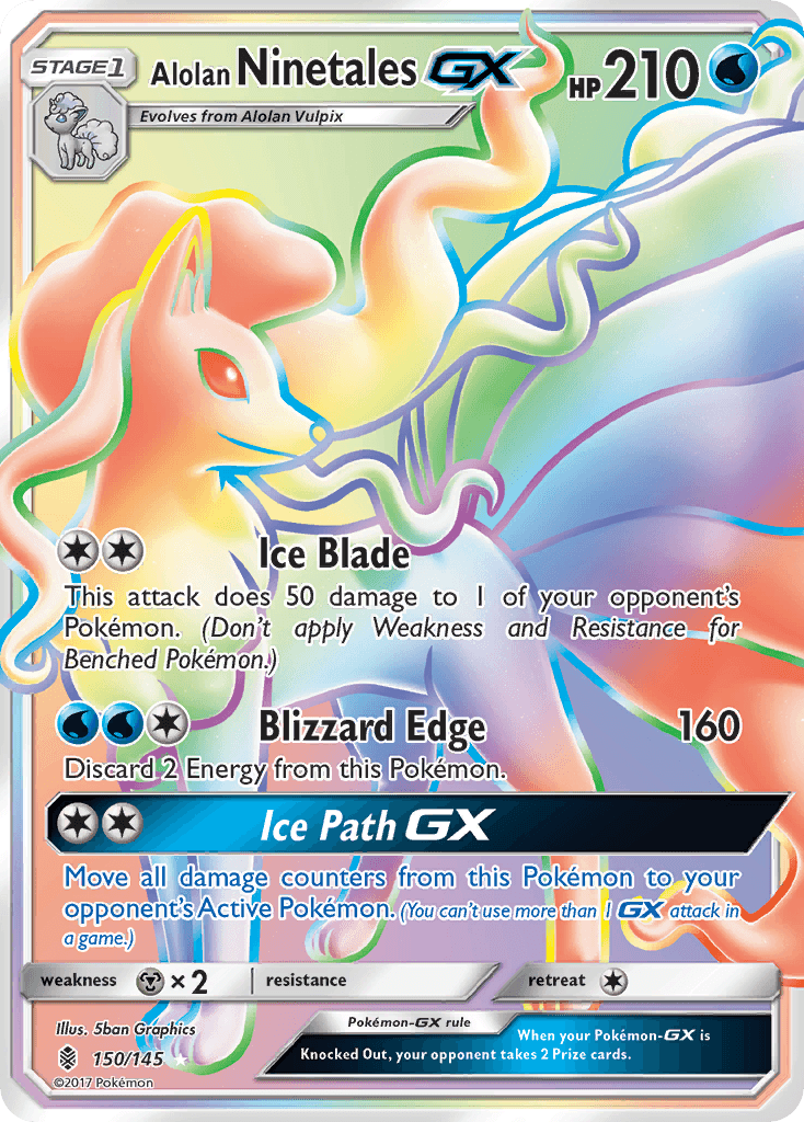 Alolan Ninetales-GX 150/145