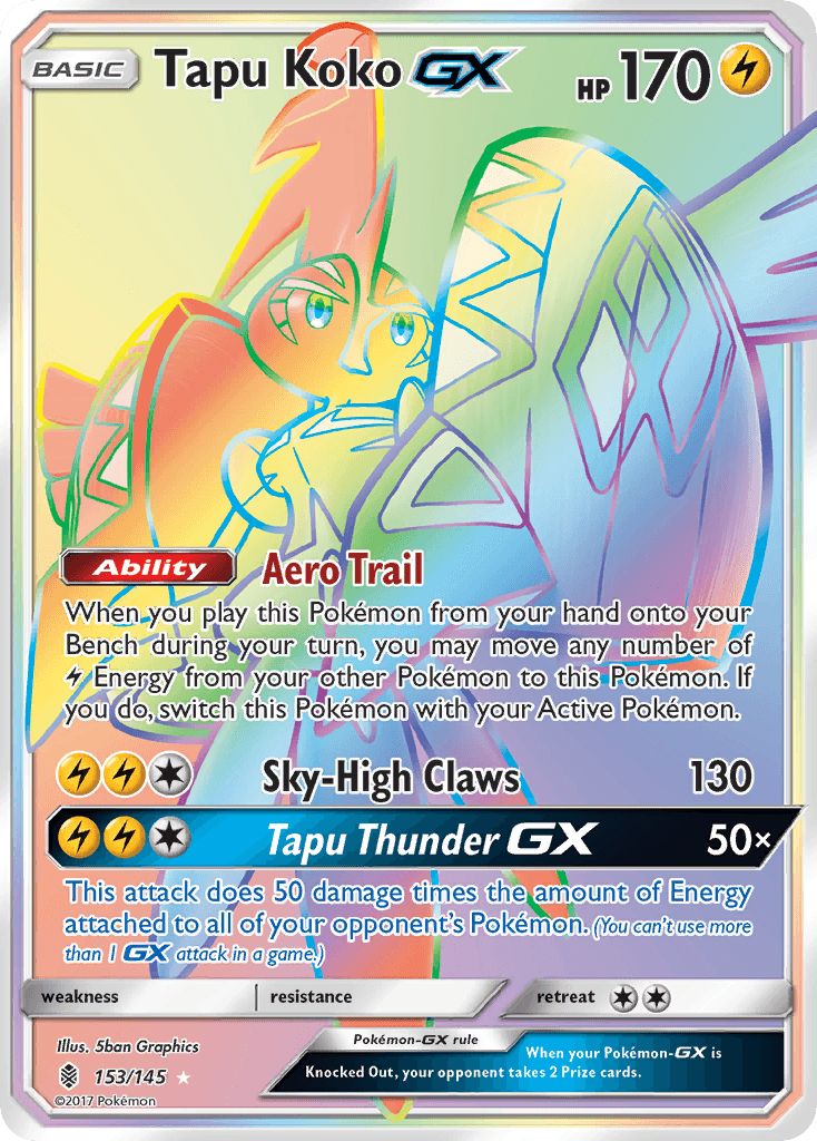 Tapu Koko-GX 153/145