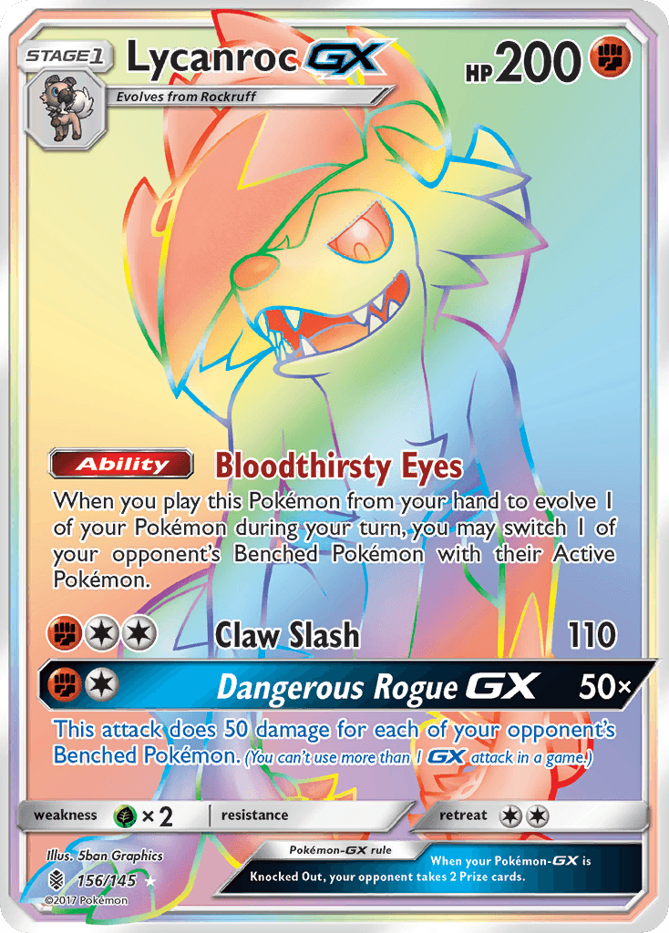 Lycanroc-GX 156/145