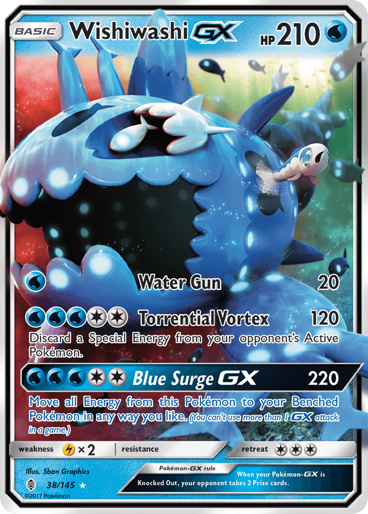 Wishiwashi-GX 38/145
