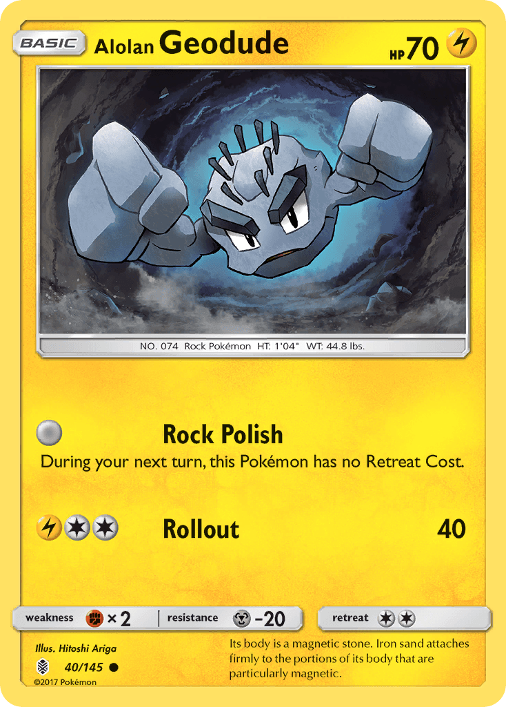 Alolan Geodude 40/145
