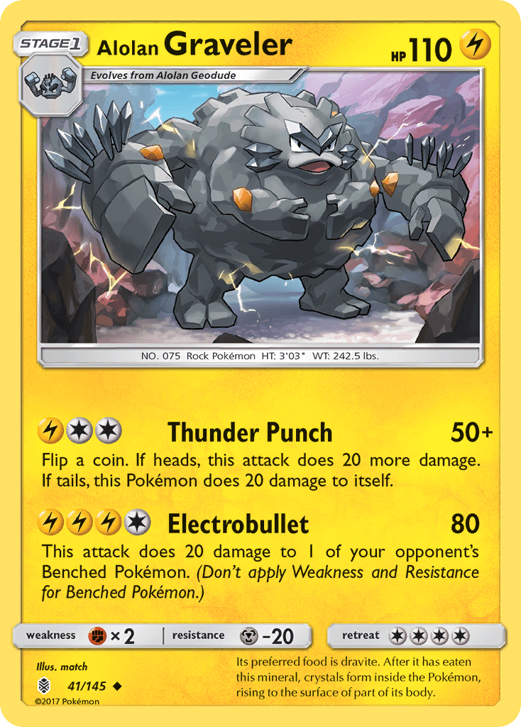 Alolan Graveler 41/145