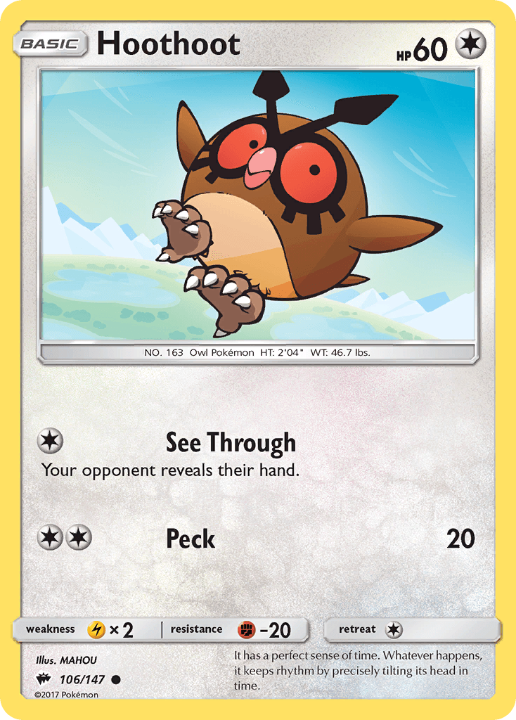 Hoothoot 106/147