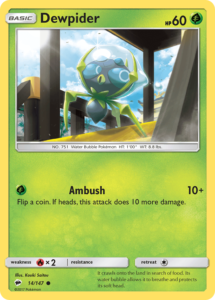 Dewpider 14/147
