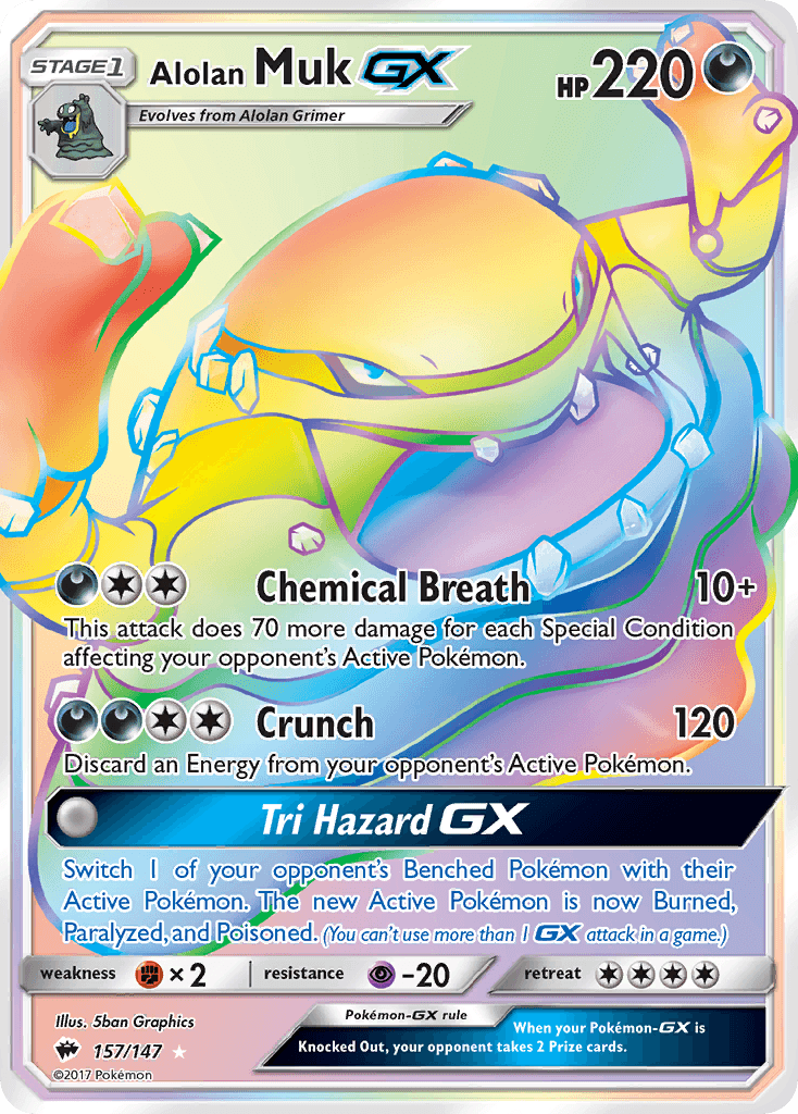 Alolan Muk-GX 157/147