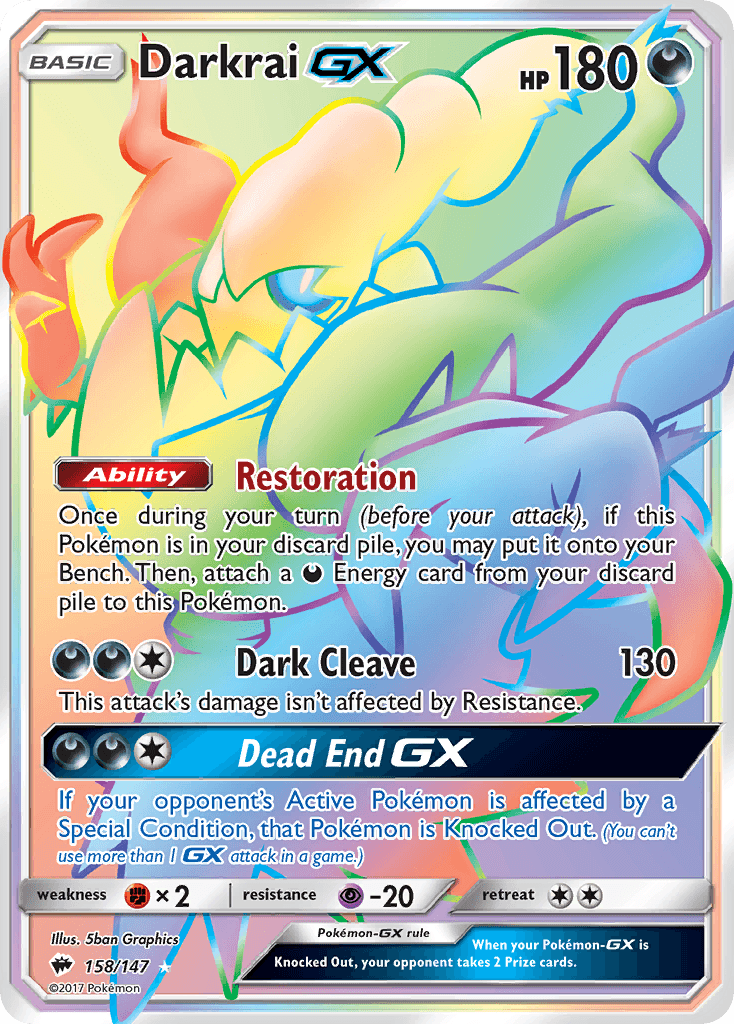 Darkrai-GX 158/147