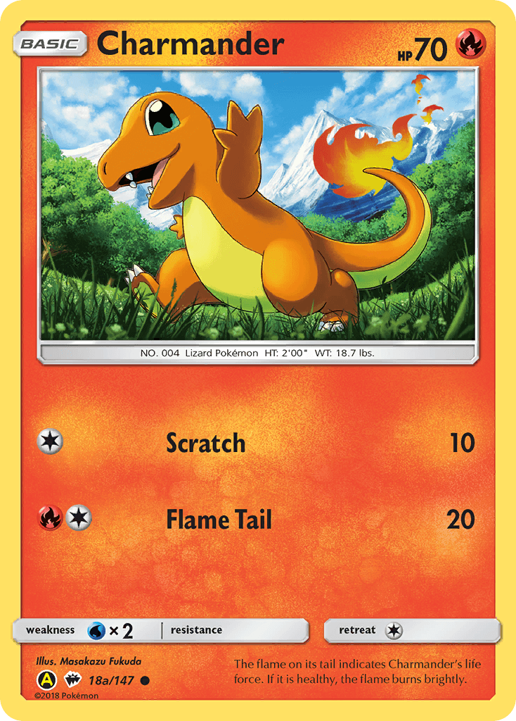 Charmander 18a/147