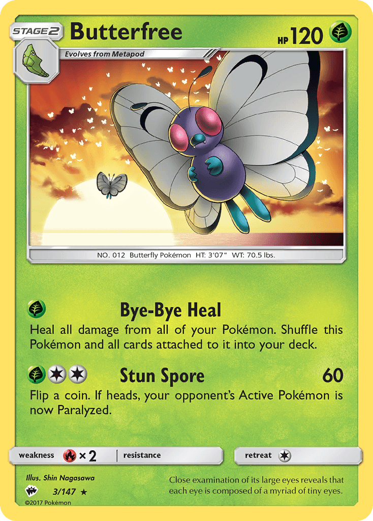 Butterfree 3/147