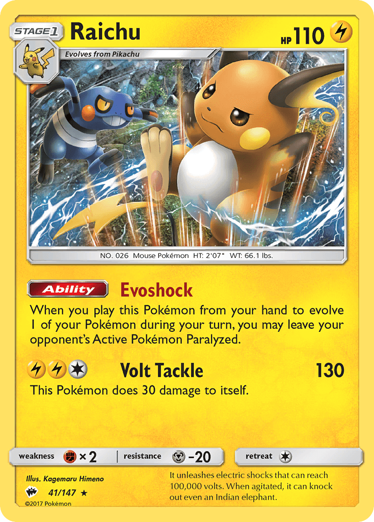 Raichu 41/147