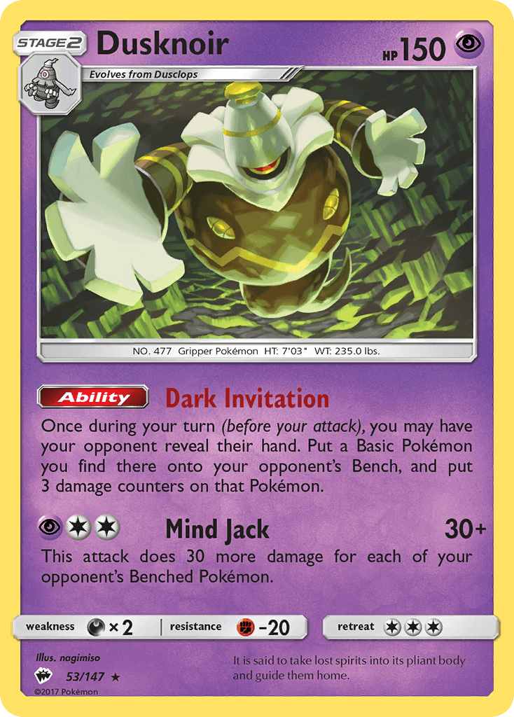 Dusknoir 53/147
