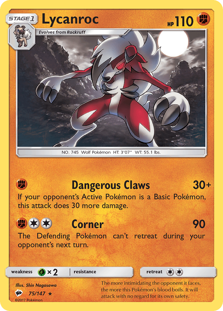 Lycanroc 75/147