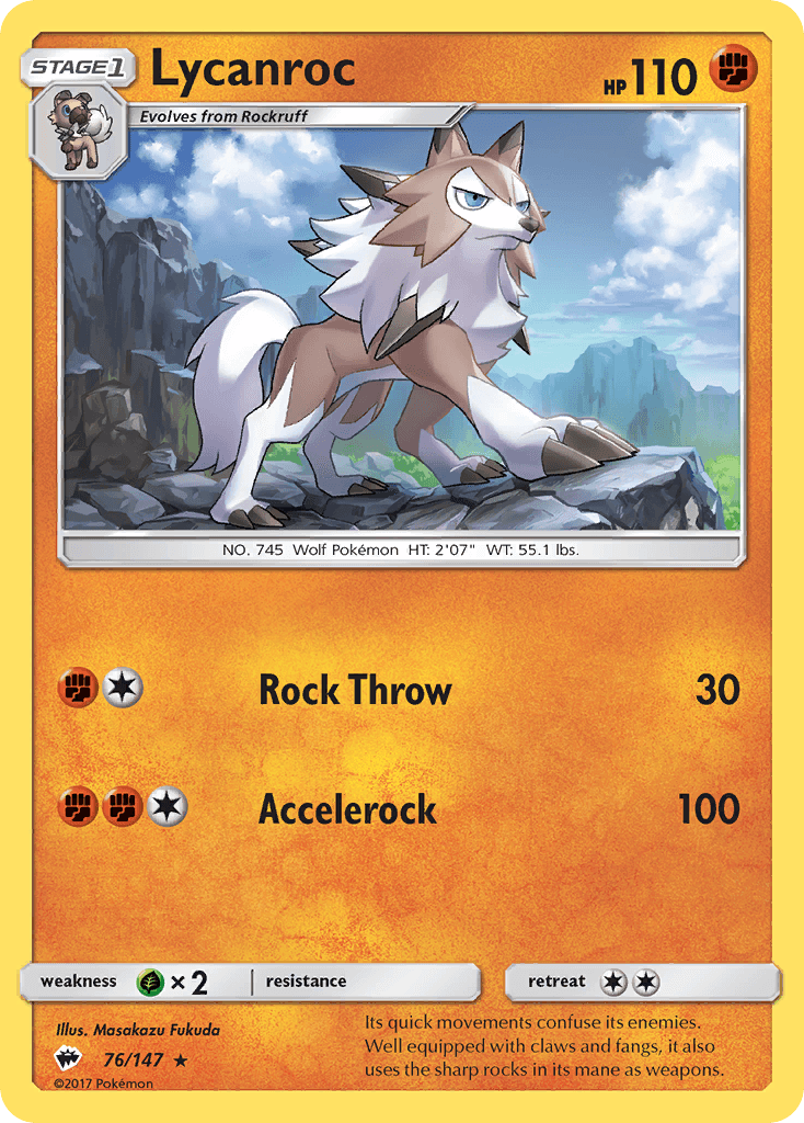 Lycanroc 76/147