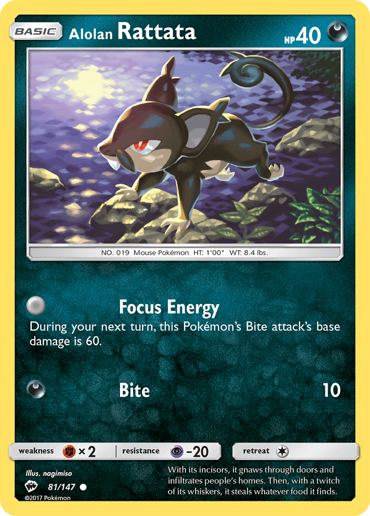 Alolan Rattata 81/147