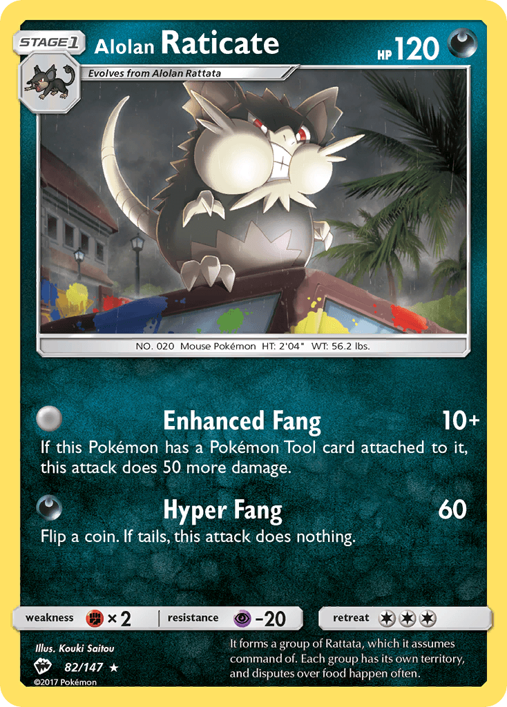 Alolan Raticate 82/147