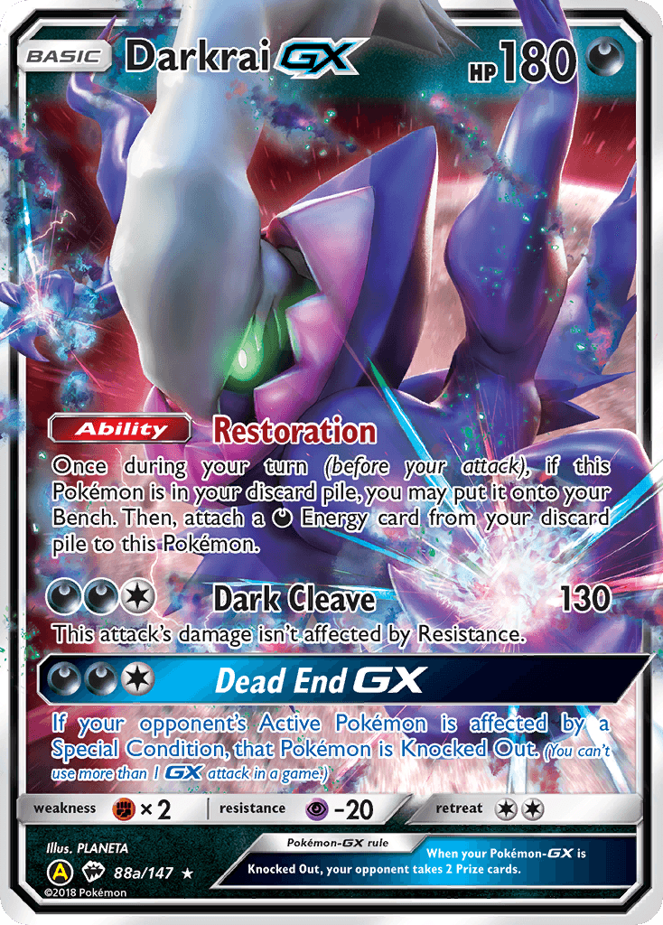 Darkrai-GX 88a/147