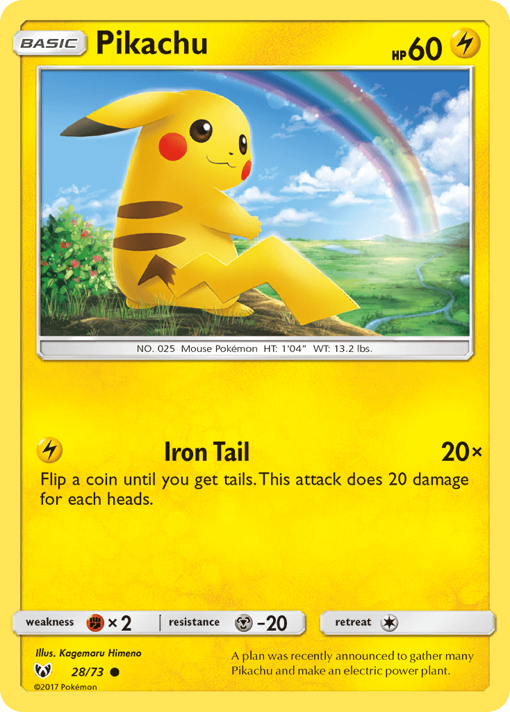 Pikachu 28/73