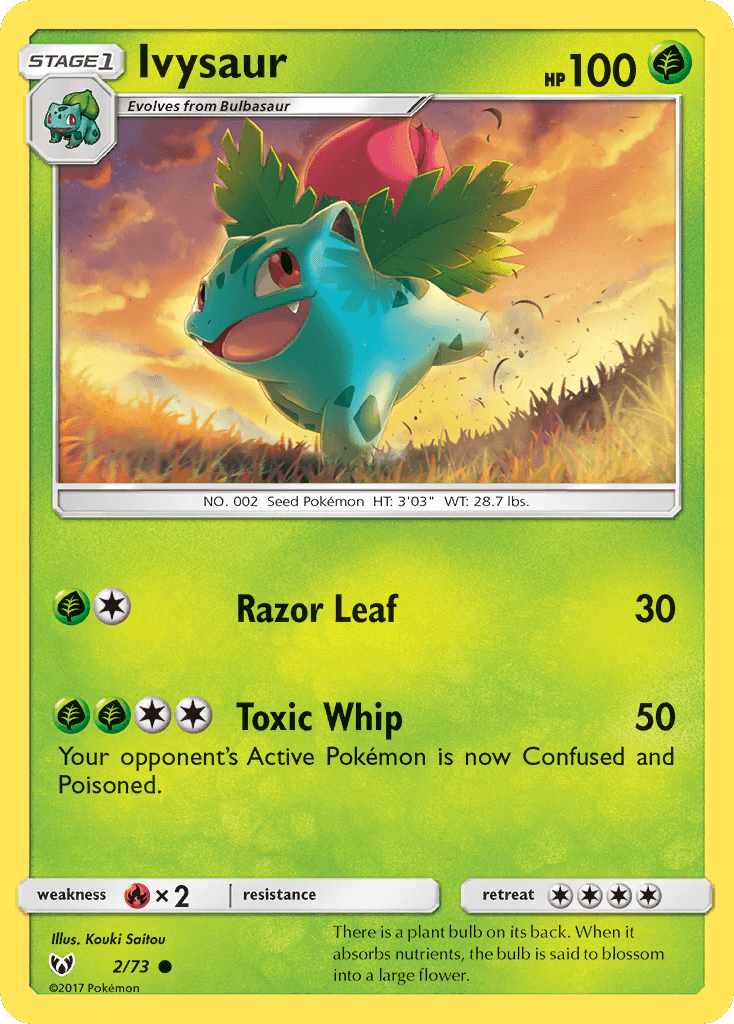 Ivysaur 2/73