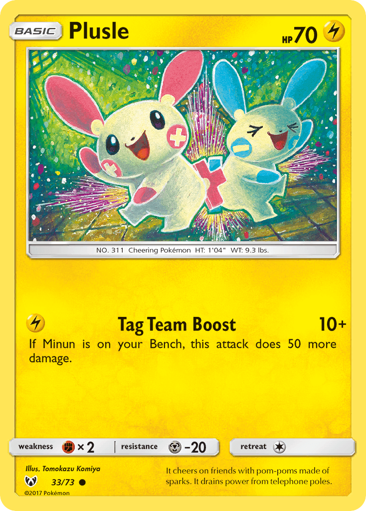 Plusle 33/73