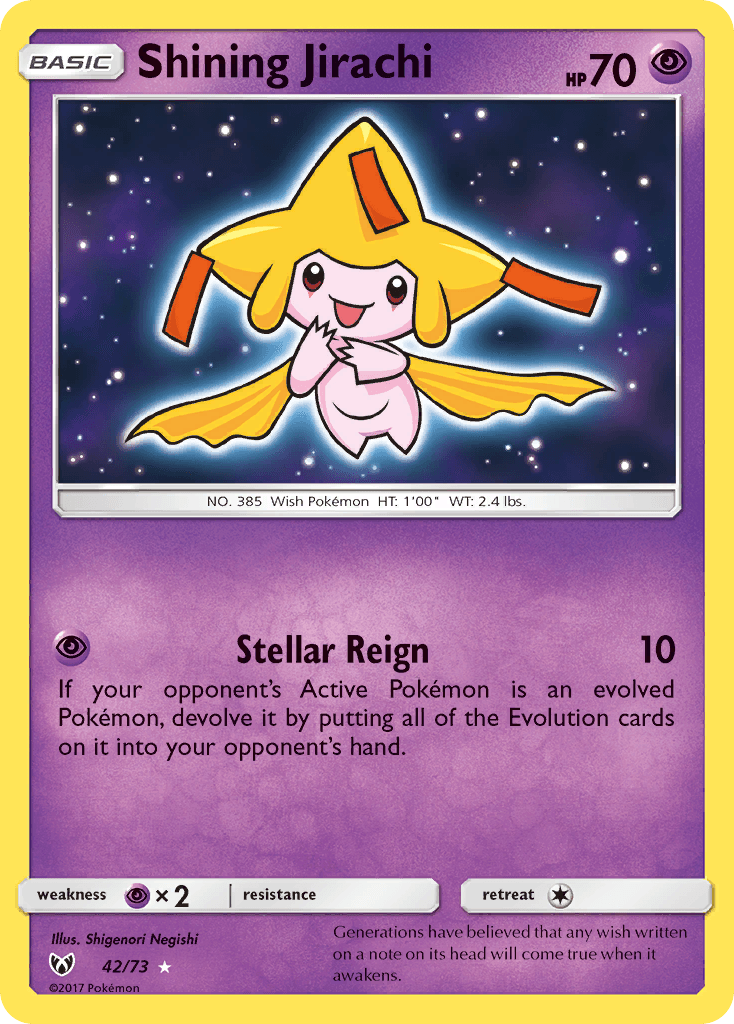 Shining Jirachi 42/73