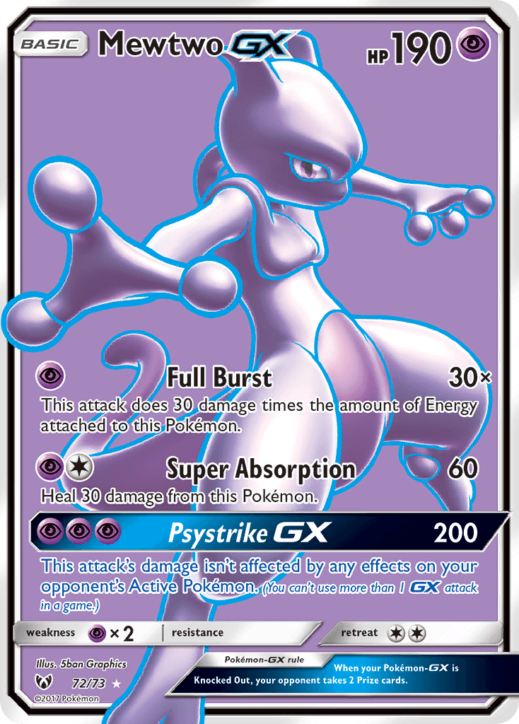 Mewtwo-GX 72/73