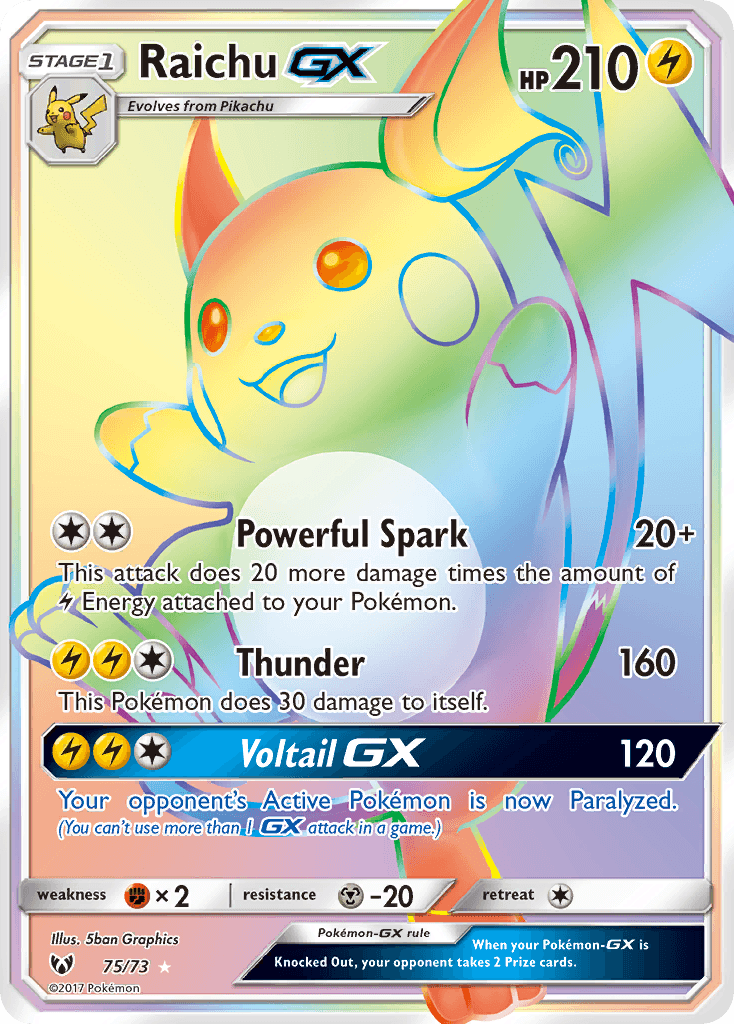 Raichu-GX 75/73