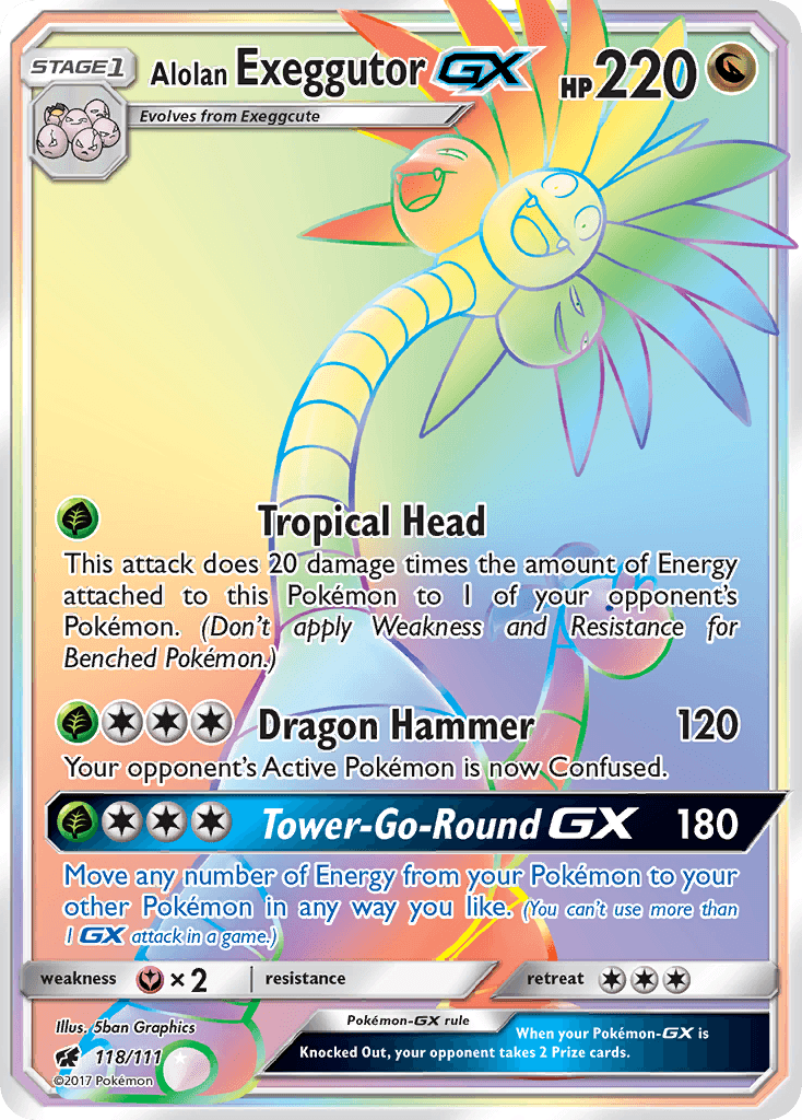 Alolan Exeggutor-GX 118/111