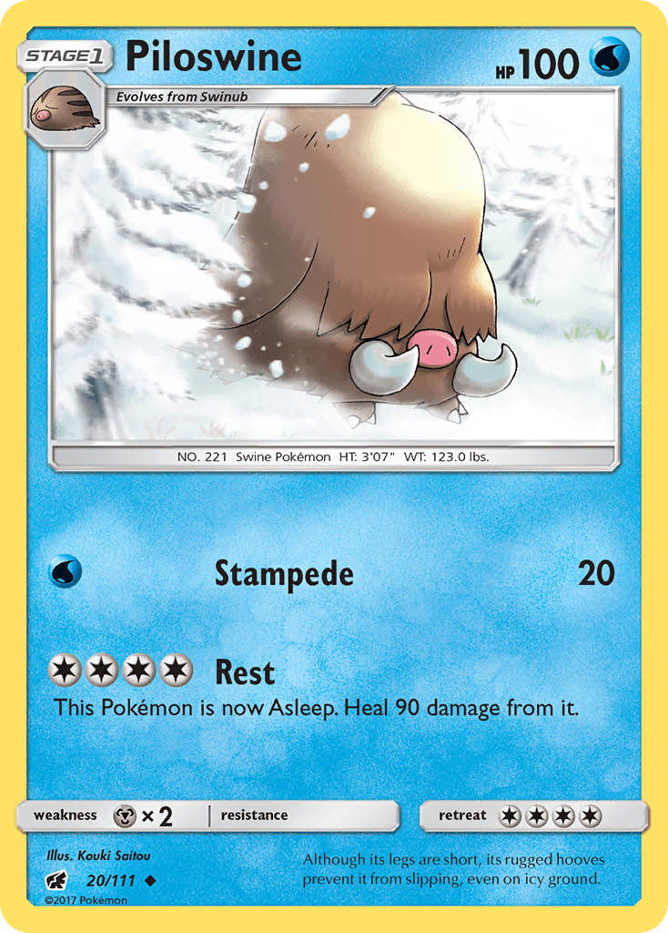 Piloswine 20/111