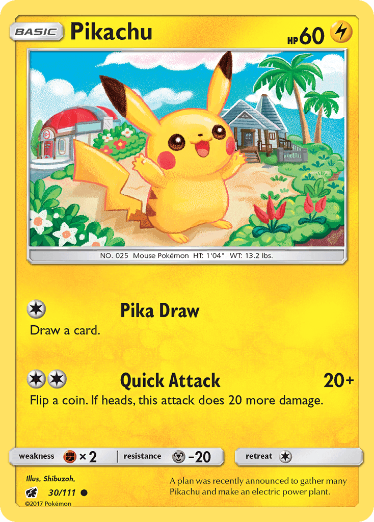 Pikachu 30/111