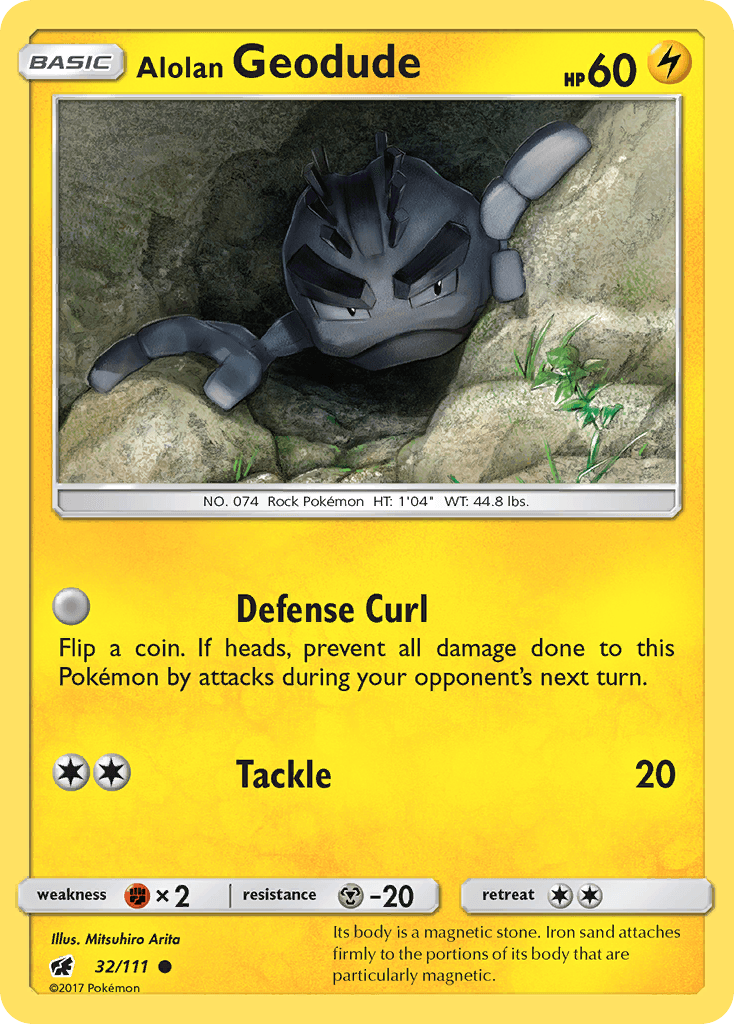 Alolan Geodude 32/111
