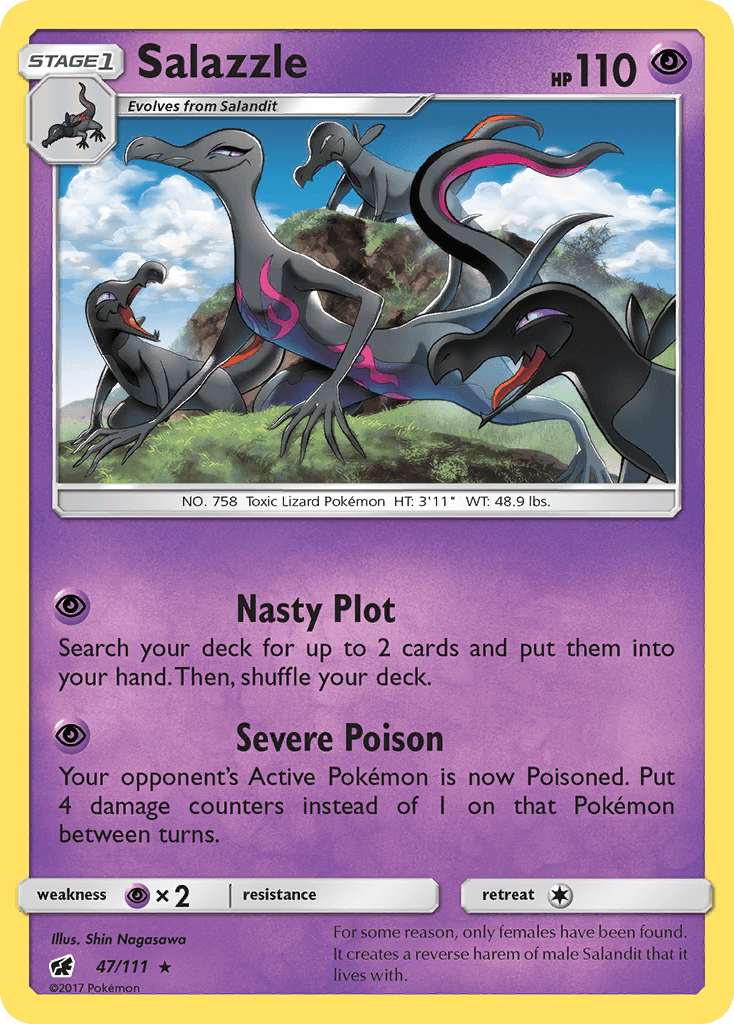 Salazzle 47/111