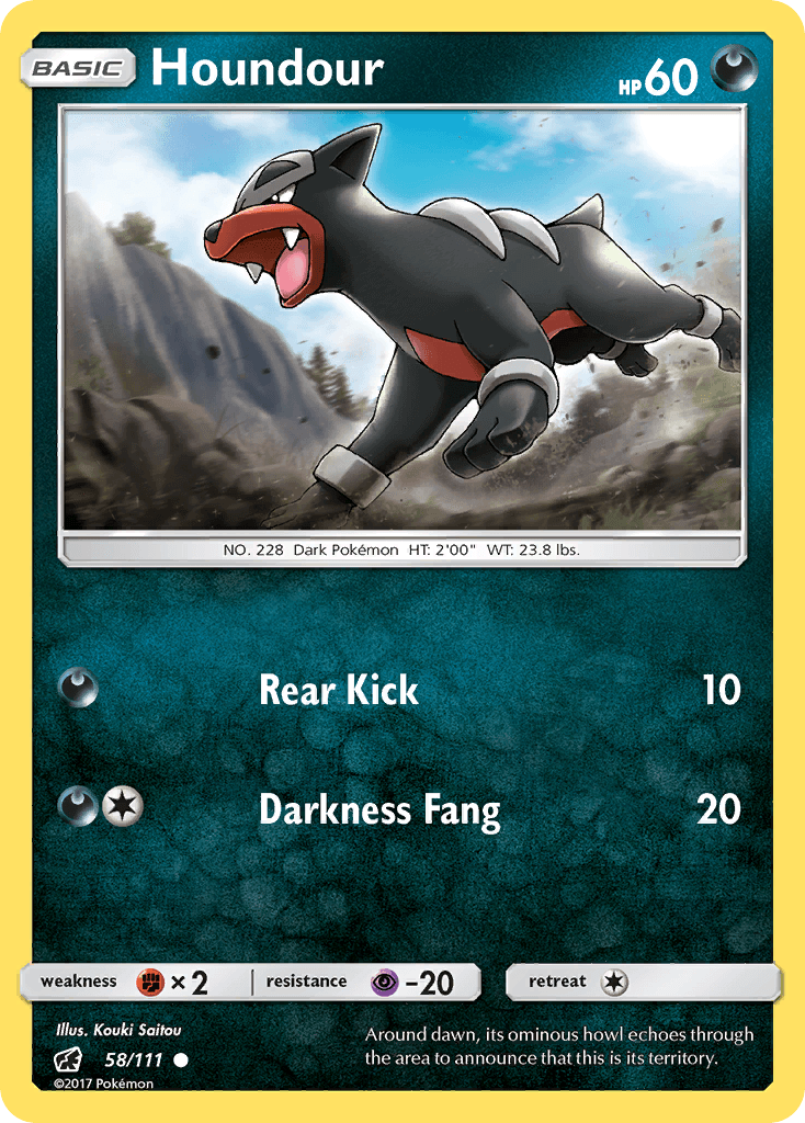 Houndour 58/111