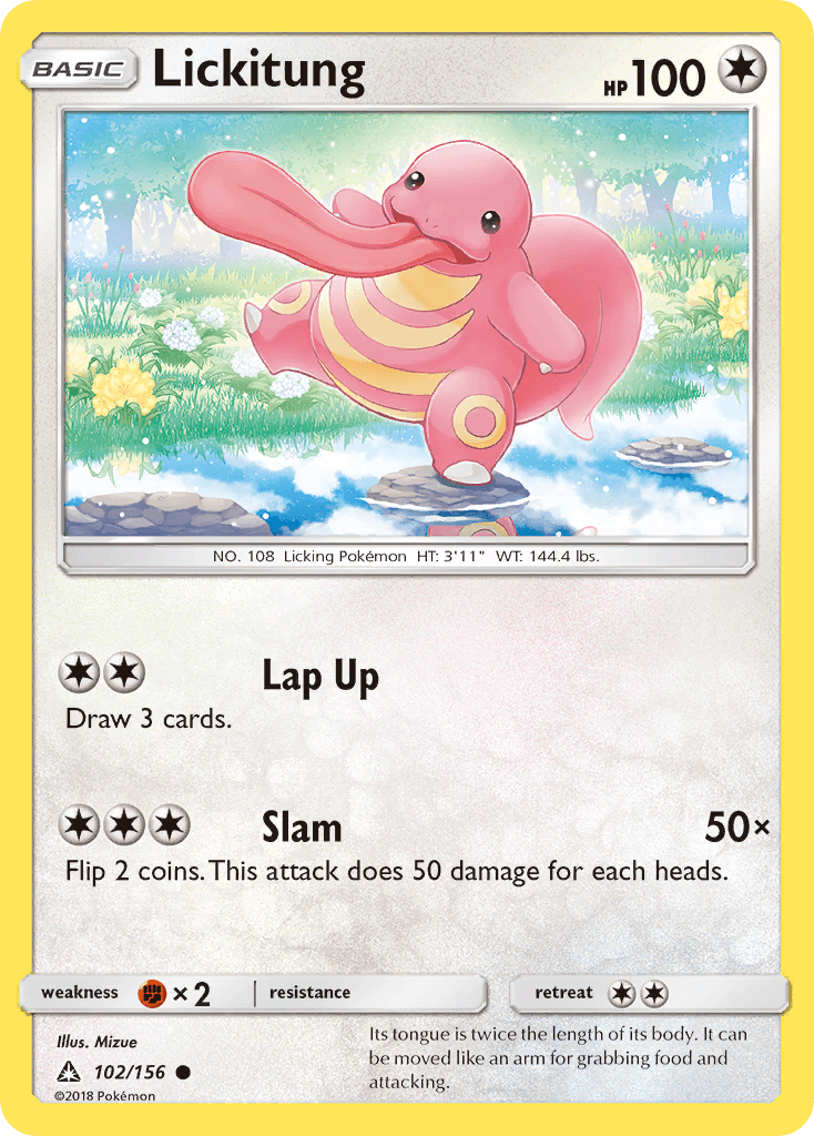 Lickitung 102/156