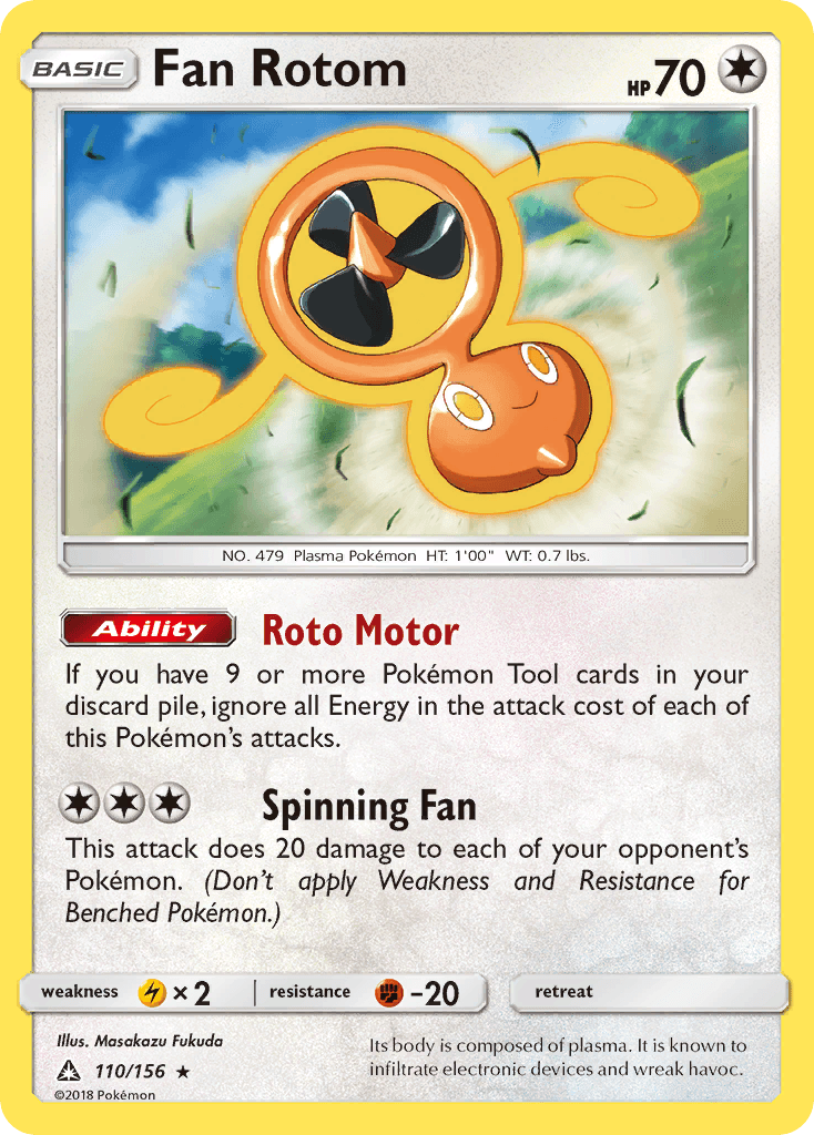 Fan Rotom 110/156