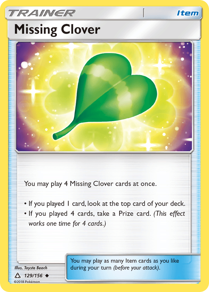 Missing Clover 129/156