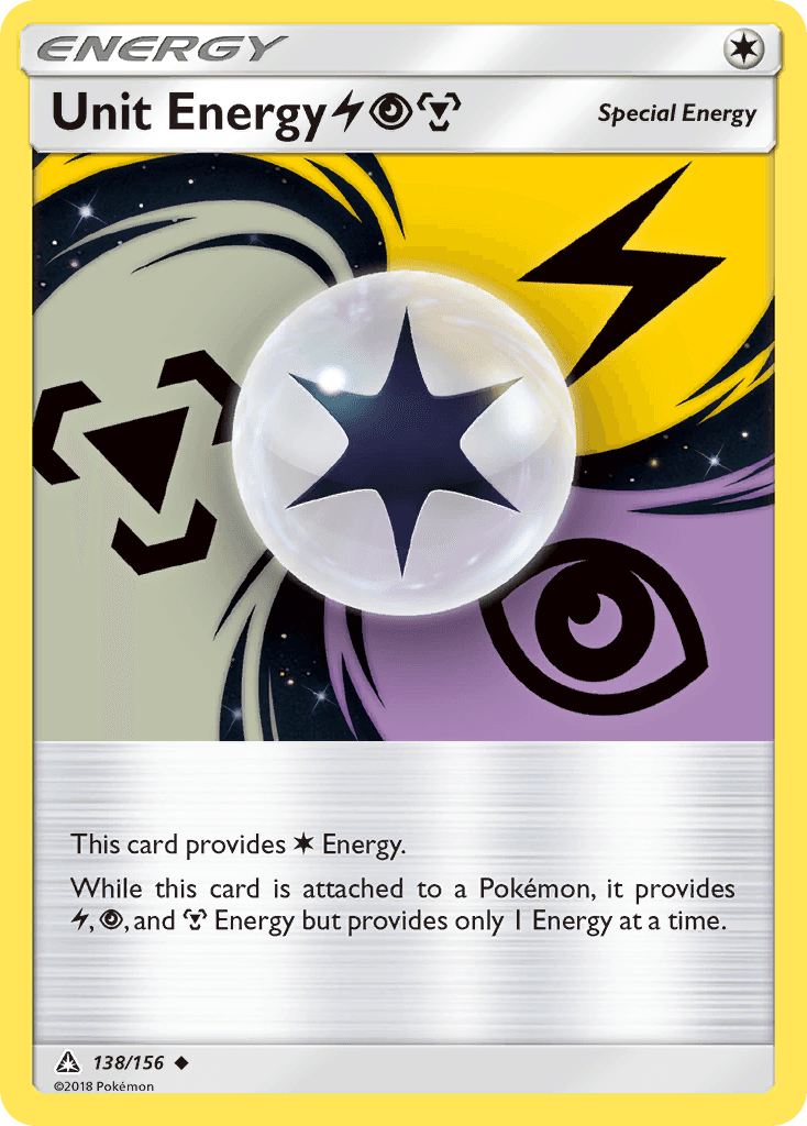 Unit Energy LightningPsychicMetal 138/156